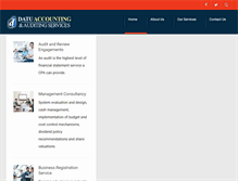 Tablet Screenshot of datuaccounting.com